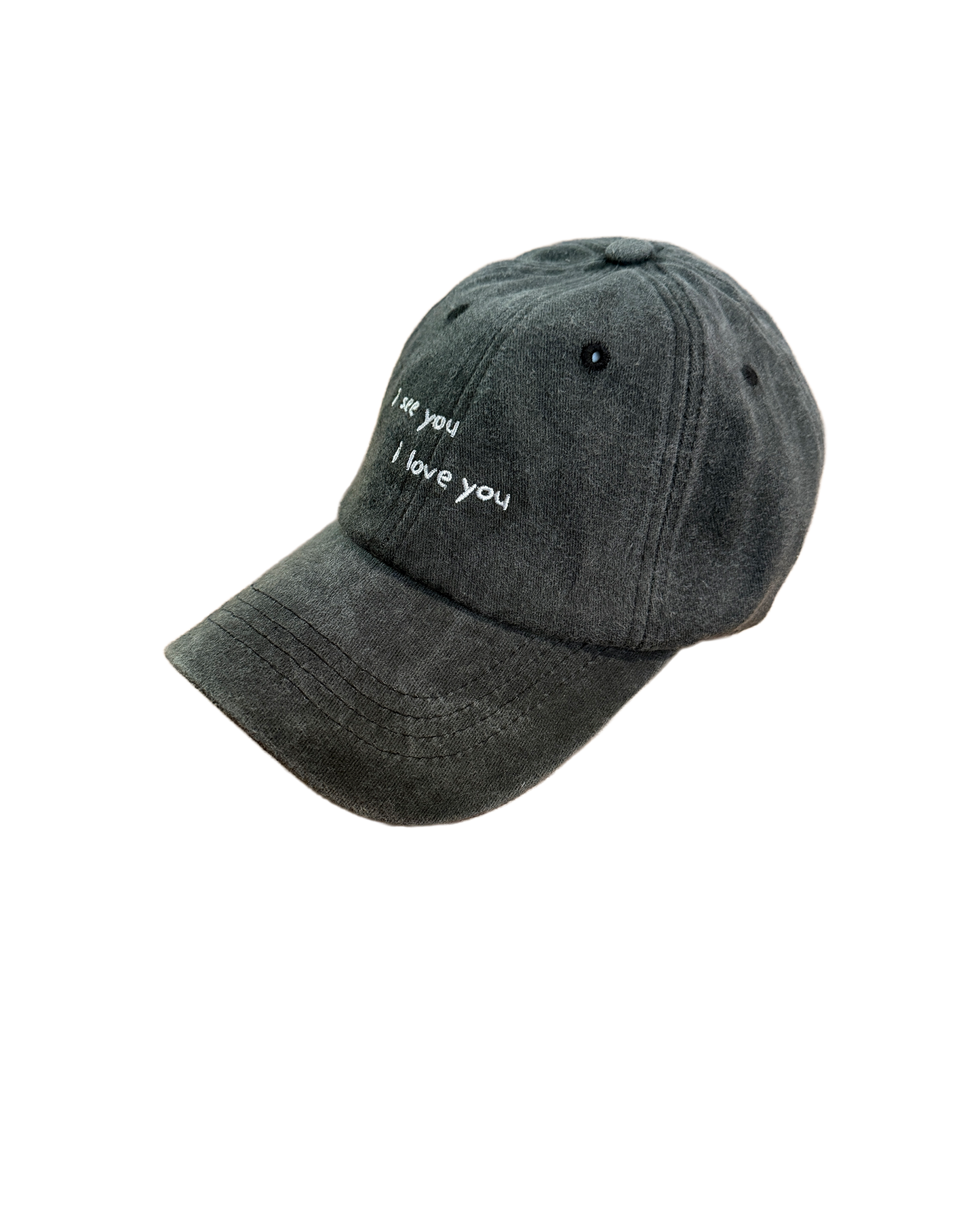 Classic Cap / I See You I Love You - Black