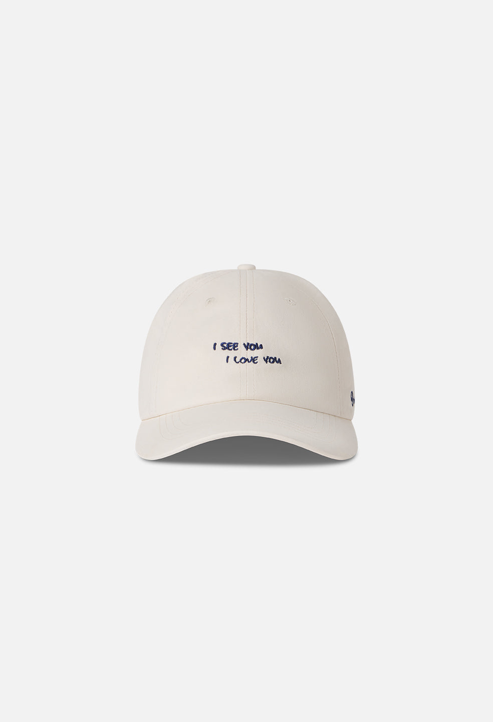 Classic Cap / I See You, I Love You Oat White