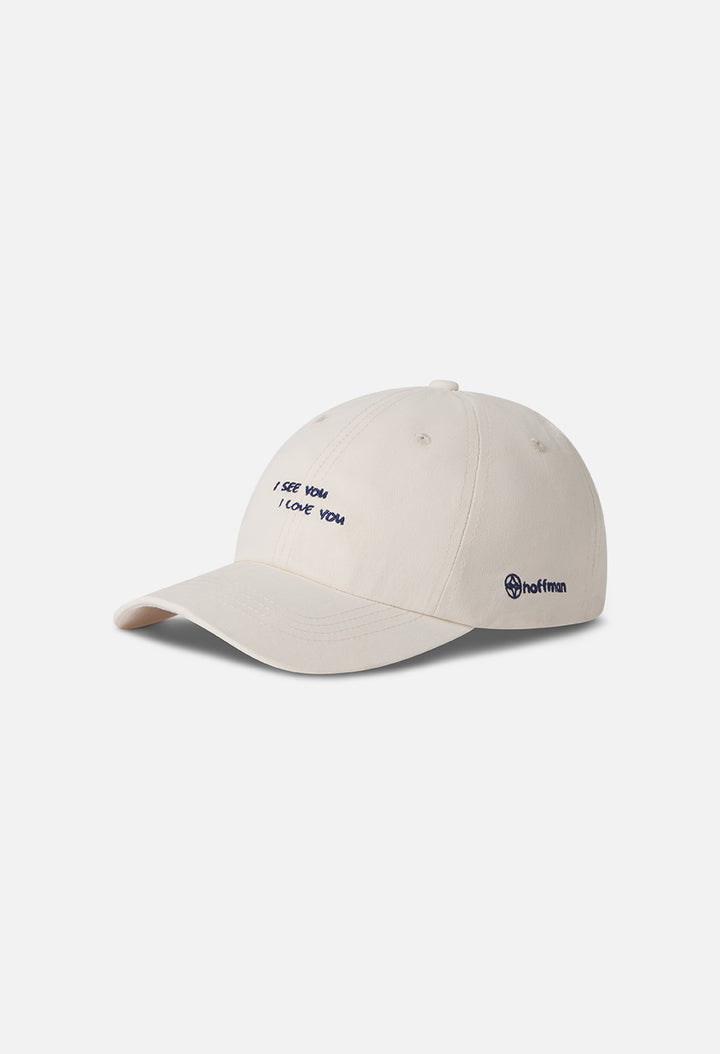 Classic Cap / I See You, I Love You Oat White