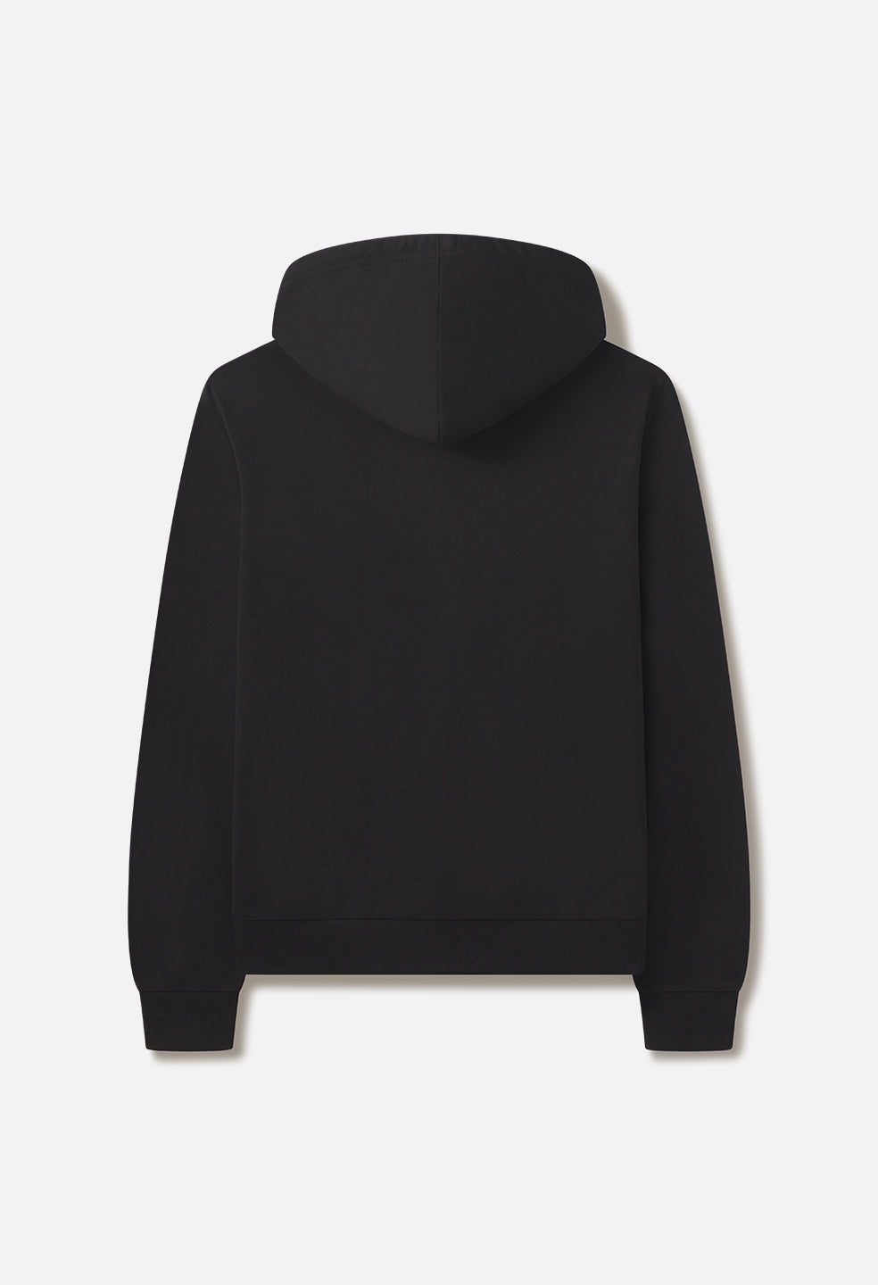 Classic Full-Zip Hoodie / Hug Life Black