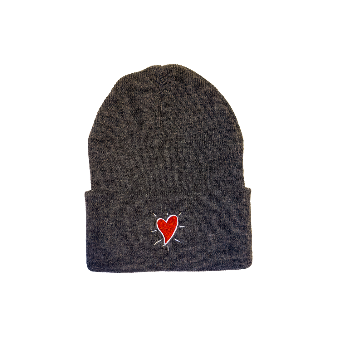 Cuffed Beanie / Hoffman Heart