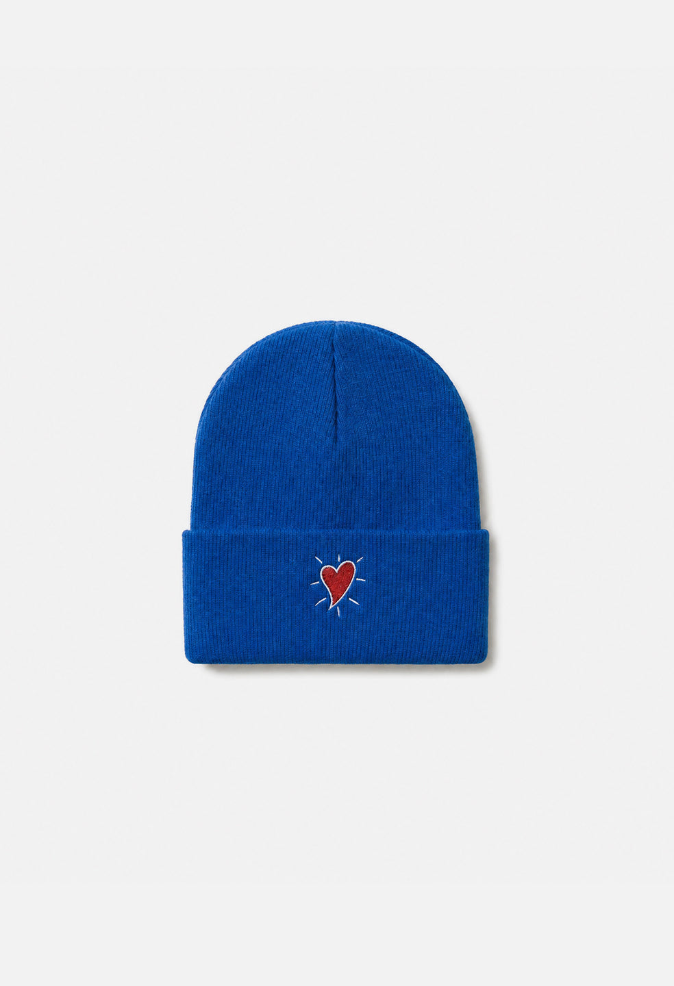 Cuffed Beanie / Hoffman Heart / Blue