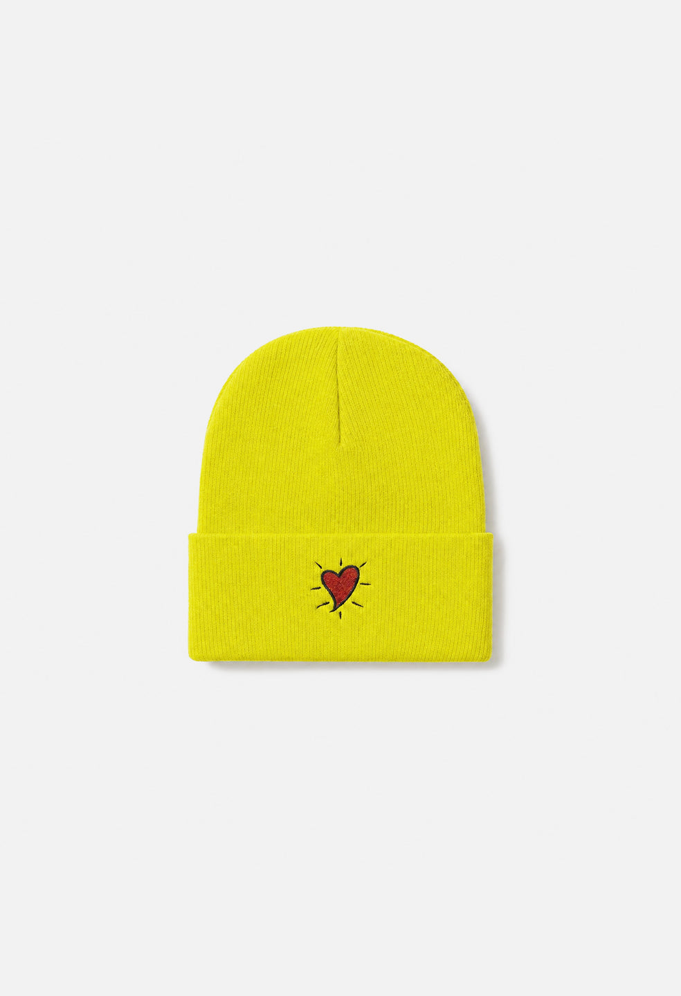 Cuffed Beanie / Hoffman Heart / Green