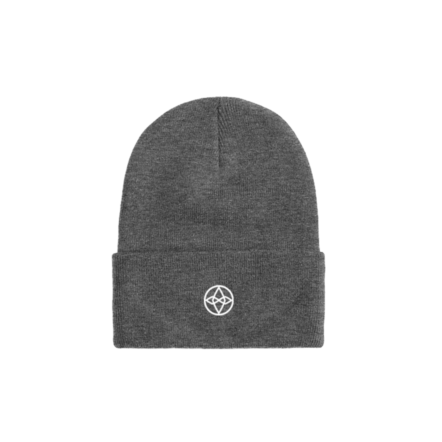 Hoffman Quad Beanie - Gray with White Quad