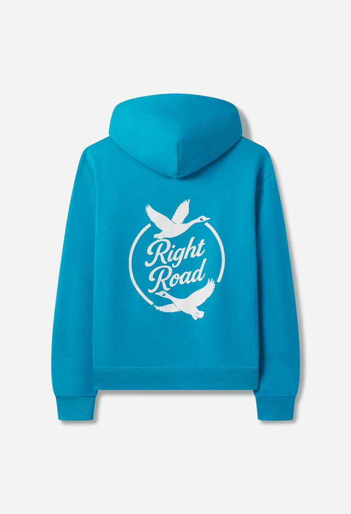 Classic Hoodie / Right Road Blue