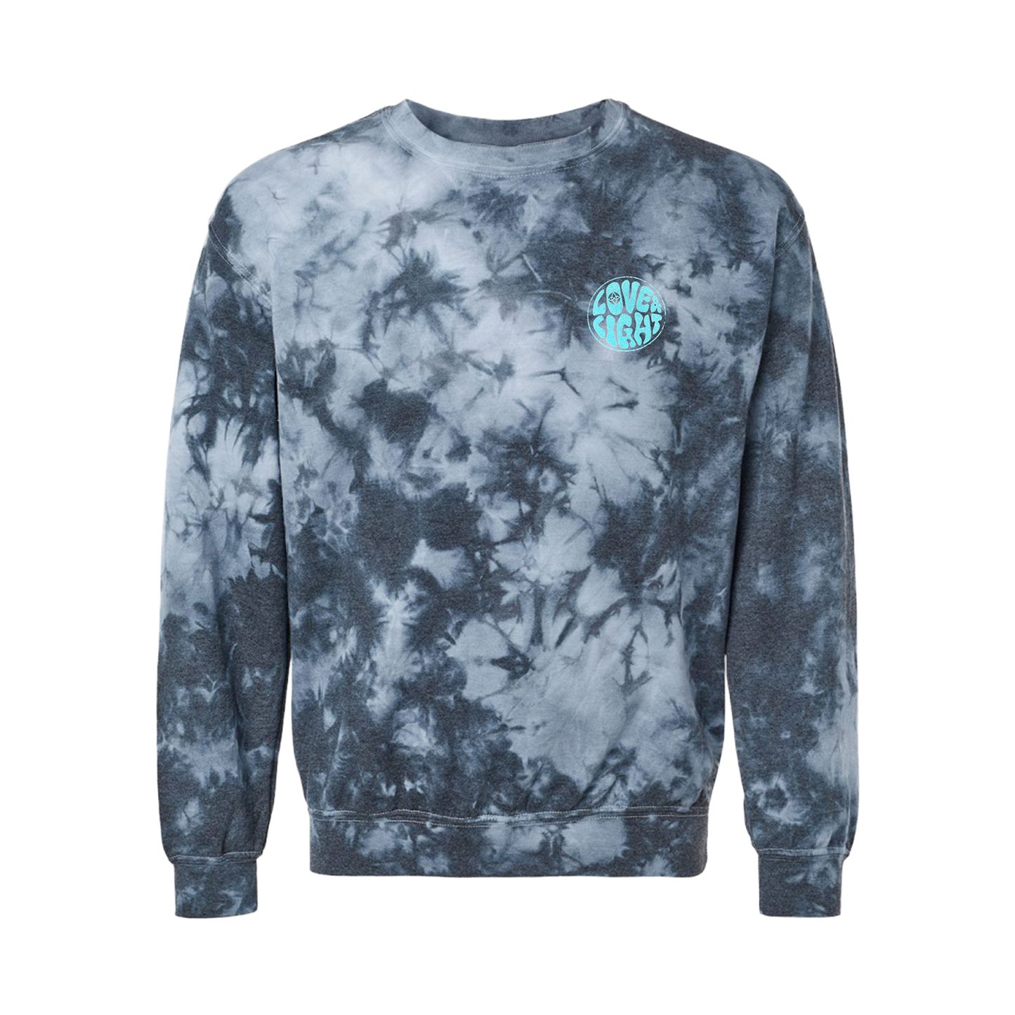 Crew Neck Sweatshirt - Tie Dye