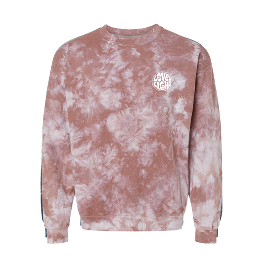 Crew Neck Sweatshirt - Tie Dye