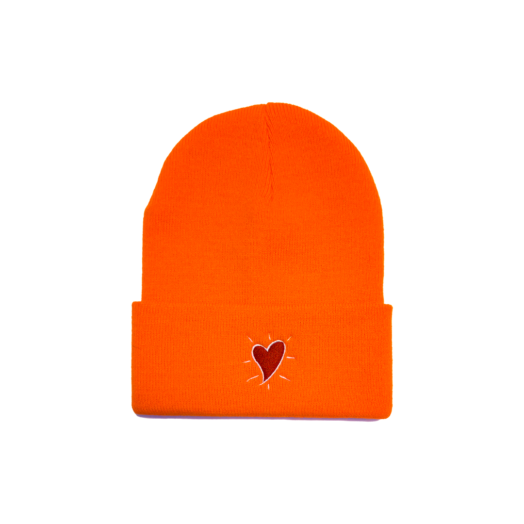 Cuffed Beanie / Hoffman Heart