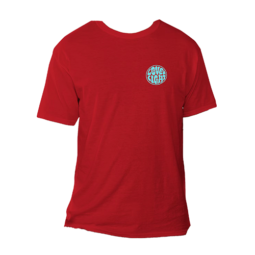 T-Shirt - Love and Light - Red