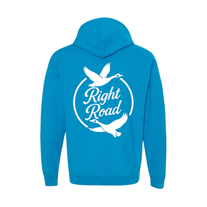 Right Road - Blue Hoodie