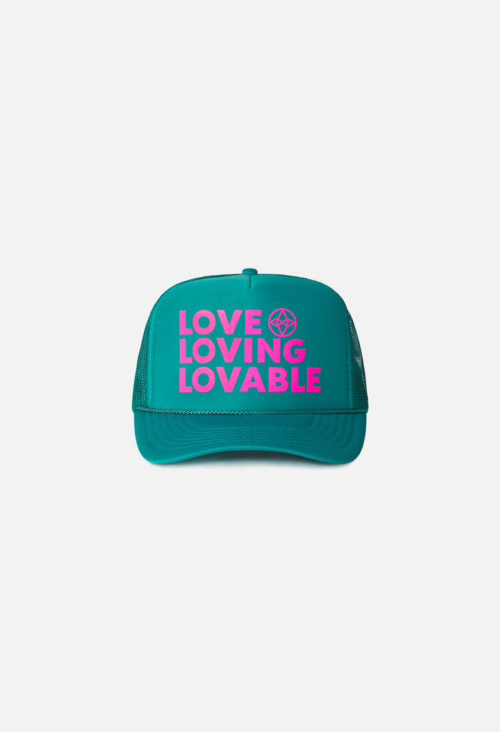 Trucker Hat / Love Loving Lovable / Jade