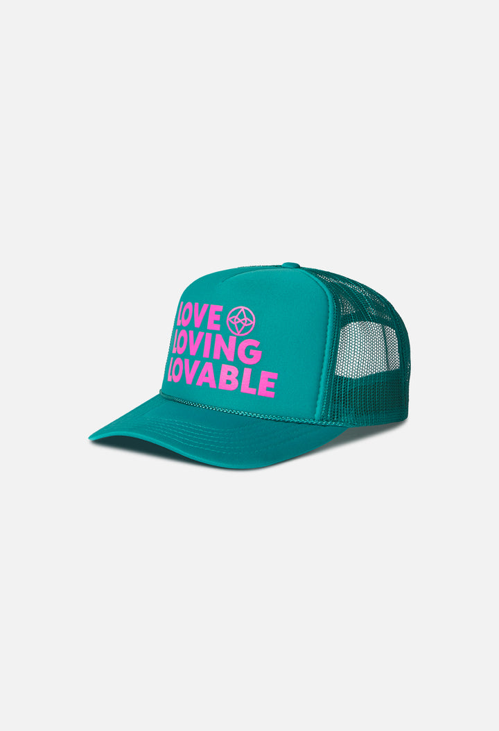 Trucker Hat / Love Loving Lovable / Jade
