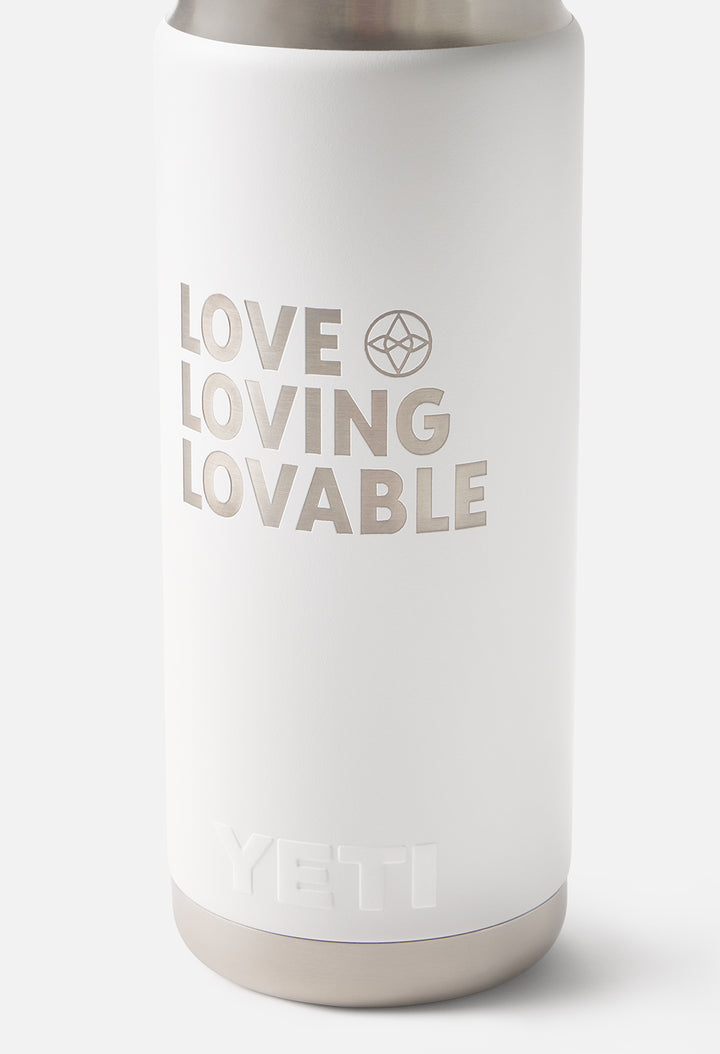 Yeti Rambler Chug Cap Bottle / Love Loving Lovable